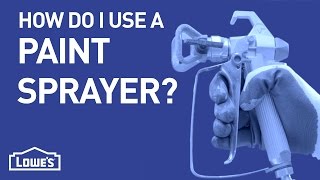 How Do I Use a Paint Sprayer  DIY Basics [upl. by Lewse]