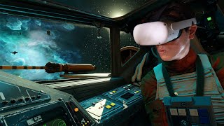 Star Wars Squadrons VR Gameplay Review [upl. by Chinua621]