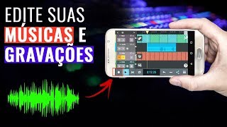 3 Melhores Aplicativos para Editar Áudio no Android [upl. by Ahsaeym]