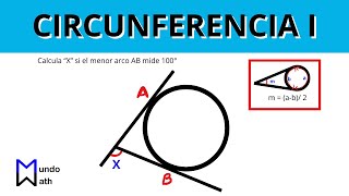 Circunferencia I  Geometría Parte 1  Geometría [upl. by Fabrianna]