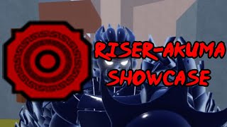 Shindo Life  Riser Akuma Showcase  Español [upl. by Hgierb]