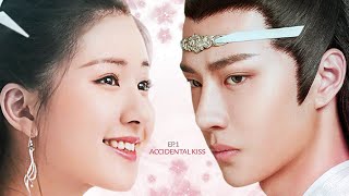 WANG YIBO amp ZHAO LUSI CROSSOVER  EP1  ACCIDENTAL KISS [upl. by Connors]