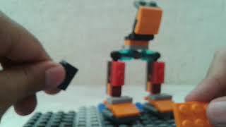 Cómo hacer un robot de lego facil [upl. by Dnamra]