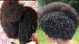 BEST Methods To Define Type 4A 4B 4C Hair Curls [upl. by Nhabois]