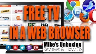 FREE LIVE TV From Around The World In Your Web Browser [upl. by Ahseenat366]