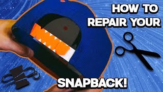 DIY How to Replace and Modify your Snapback Strap [upl. by Errehs]