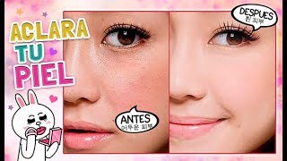 BLANQUEA tu rostro en SOLO 15 minutos con leche ☆ La MEJOR mascarilla l Fabbi Lee [upl. by Ymiaj]