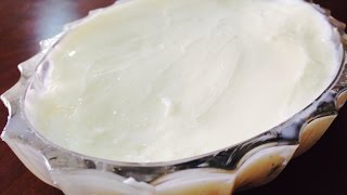 Cómo hacer la mantequilla de leche en casa [upl. by Gnuj]