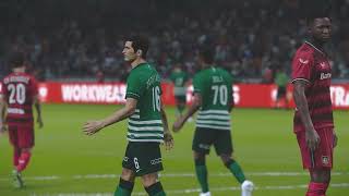 Ferencvaros vs Bayer Leverkusen Game play [upl. by Enirol]