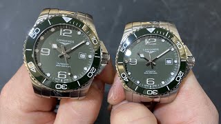 Longines Hydroconquest green 41 amp 43 [upl. by Brandy]