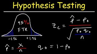 Hypothesis Testing  Solving Problems With Proportions [upl. by Molton111]