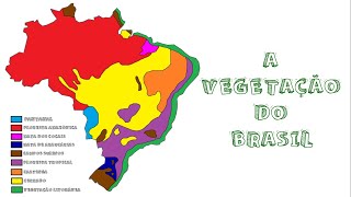 A VEGETAÇÃO DO BRASIL [upl. by Daegal]