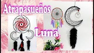 Como hacer un Atrapasueños Luna Moon dream catcher [upl. by Toulon]