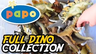 Papo® Complete DINOSAUR Collection [upl. by Dalohcin]