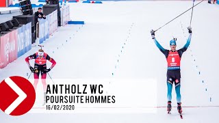 POURSUITE HOMMES  ANTHOLZ WC 2020 [upl. by Aliza]