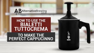 How to Use the Bialetti Tuttocrema Milk Frother [upl. by Esma479]