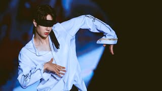 WANG YIBO  Blindfolded Dance  The Hills  170409 [upl. by Evey]