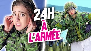 Vivre comme un soldat militaire à l’armée pendant 24h  DENYZEE [upl. by Thorr162]