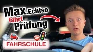 Praktische Führerscheinprüfung mit Max Echtso 🤭  Fischer Academy [upl. by Ahsiner488]