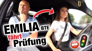 Praktische Führerscheinprüfung mit Emilia BTE 🤯  Fischer Academy [upl. by Ramoj]