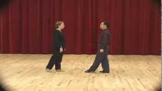 Beginner Cha Cha  The Basic Step Ballroom Dance Lesson [upl. by Ahsea]