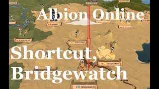 Albion Online  Caerleon to Bridgewatch fast almost safely [upl. by Briscoe]