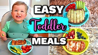 QUICK and EASY TODDLER MEALS for Moms Who Don’t Cook [upl. by Ailuig3]