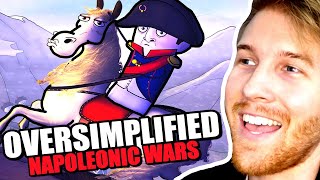 History Guy Reacts to quotThe Napoleonic Warsquot OverSimplified Reaction [upl. by Tneicniv]