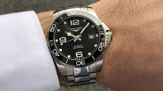 Longines Hydroconquest 41 mm black [upl. by Bevvy]