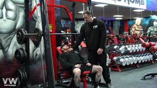 Smith Machine Incline Chest Press Tutorial [upl. by Aran866]