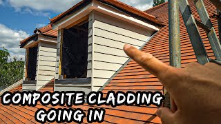 Cladding The Dormers  House Build EP 101 [upl. by Yelssew]