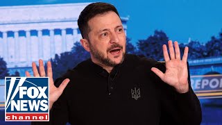 Zelenskyy asked whether he owes Trump an apology [upl. by Afatsom]