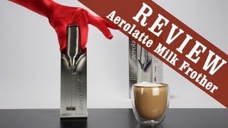 Aerolatte Milk Frother  Exclusive Review [upl. by Pittel]