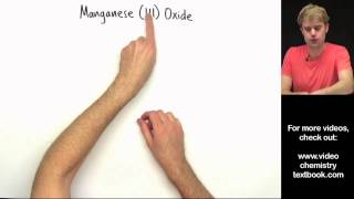 Writing Ionic Formulas with Transition Metals [upl. by Jordanna]