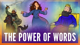 The Power of Words Kids Devotional Video James 3 Bible Story for Kids Sharefaith Kids [upl. by Nalyr759]