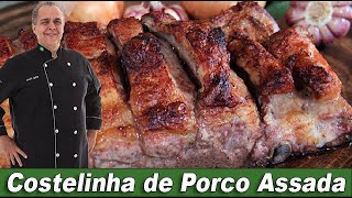 Costelinha de Porco Assada do Chef Taico [upl. by Areht]