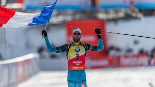 Martin Fourcade  Poursuite 125KM  Hochfilzen 2017 WC [upl. by Loveridge]