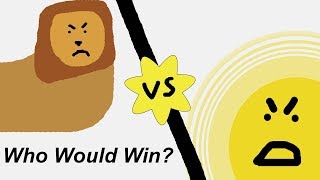 1 Trillion Lions VS Sun Who Would Win Solved With Science [upl. by Iidnarb]