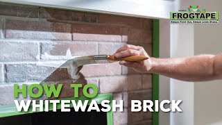 How to Whitewash Brick [upl. by Imeaj]