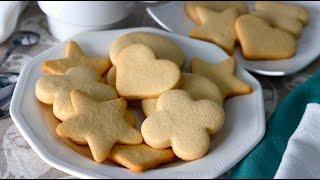 Galletas de MANTEQUILLA 🌟 Muy Fáciles [upl. by Aseefan3]