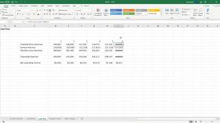 Build a Real Estate Financial Model Part 1 Basic Cash Flow [upl. by Nedda]