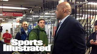 Charles Barkley Riding the NYC Subway  Sports Illustrated [upl. by Cudlip613]