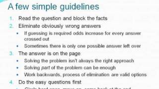 4 Steps to Higher Scores on Multiple Choice Standardized Tests [upl. by Bushore]