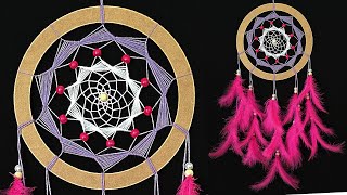 DIY como hacer un ATRAPASUEÑOS paso a paso  DIY Dreamcatcher [upl. by Chastity241]