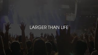 Ablaze Music  LARGER THAN LIFE live [upl. by Ayanet]