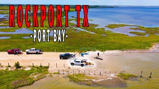 Fishing Port Bay Rockport  Texas Fishing Travels [upl. by Immot]