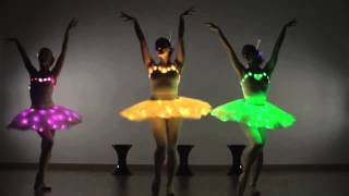 LED Ballerinas  Ballerina Dance  Modern Ballet Show  Contraband Entertainment [upl. by Reamonn452]