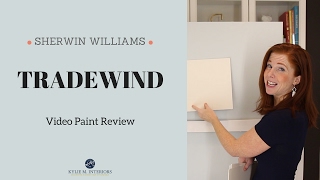 Colour Review Sherwin Williams Tradewind SW 6218 [upl. by Higgins]