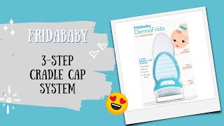 FridaBaby 3Step Cradle Cap  Really Works [upl. by Akierdna]