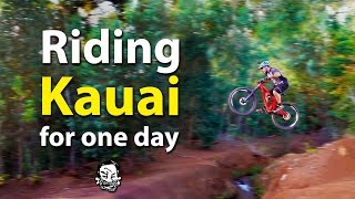 MTB riding in Hawaii for one day [upl. by Ylrrad]